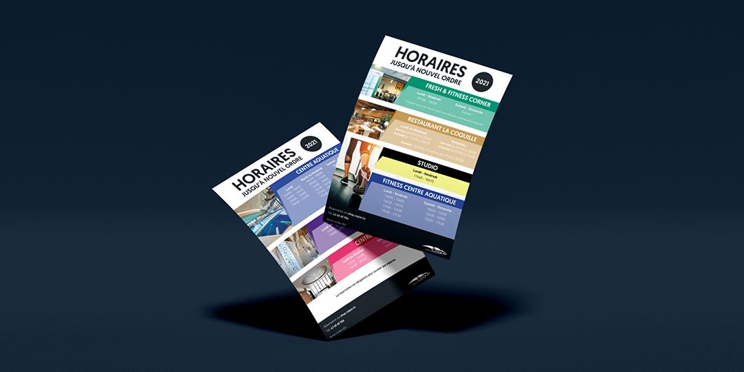 Nouveaux horaires 2021