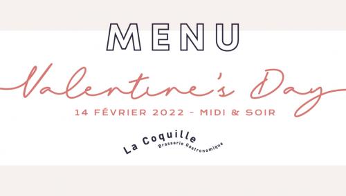 Menu St-Valentin Menu St-Valentin